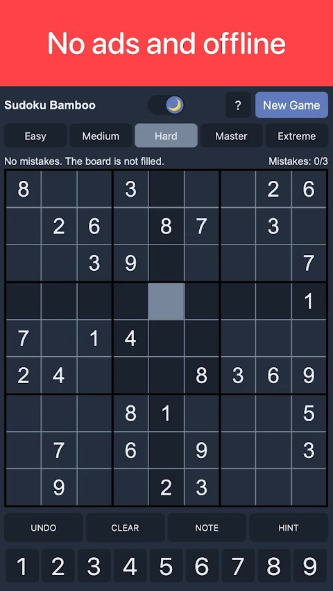 Sudoku Bamboo — Classic Sudoku screenshot