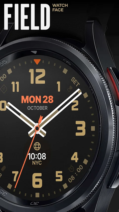 FIELD Analog Watch Face screenshot