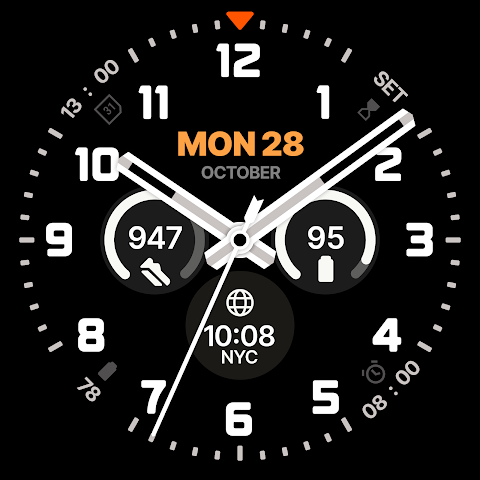 FIELD Analog Watch Face screenshot
