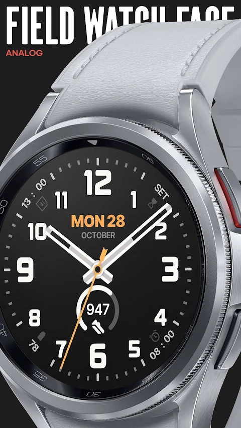 FIELD Analog Watch Face screenshot