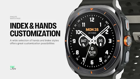 FIELD Analog Watch Face screenshot
