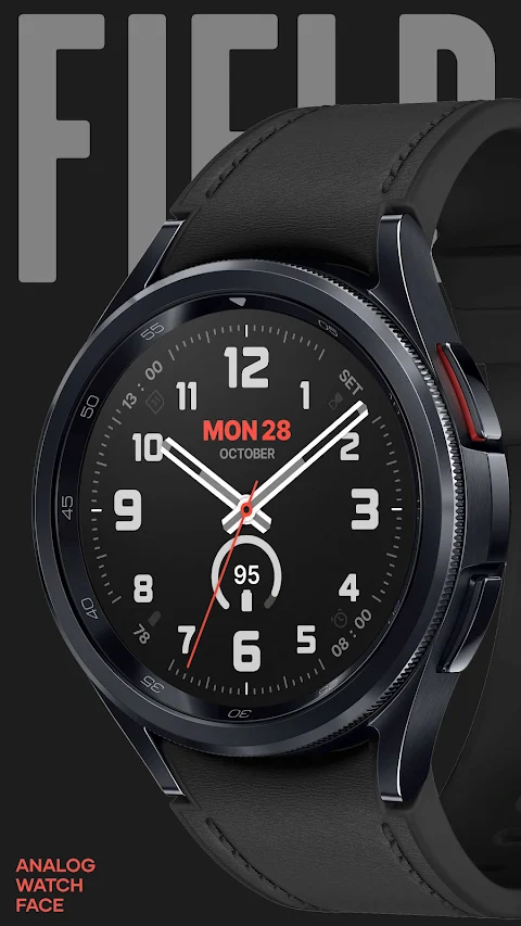 FIELD Analog Watch Face screenshot