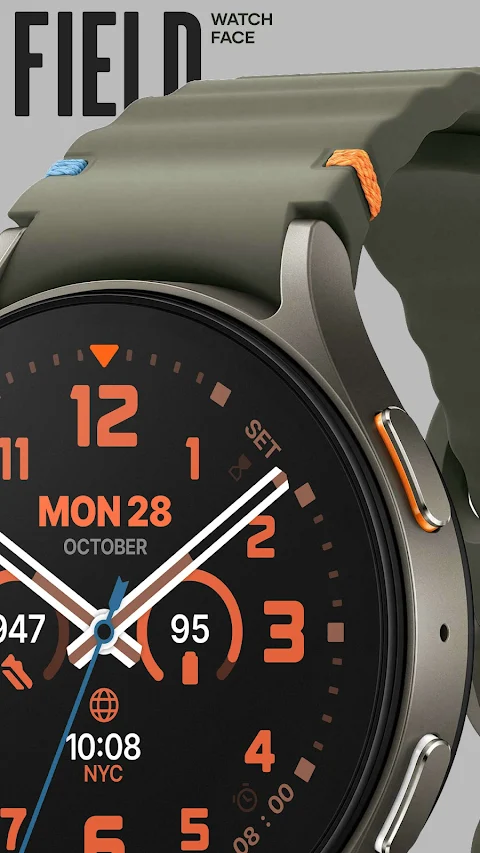 FIELD Analog Watch Face screenshot