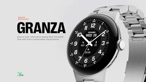 Granza Analog Watch Face screenshot