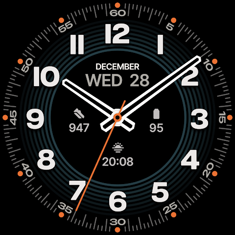 Granza Analog Watch Face screenshot