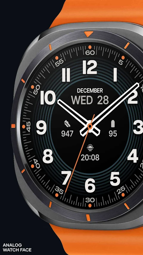 Granza Analog Watch Face screenshot
