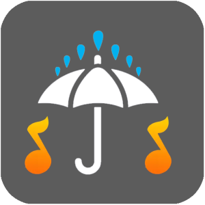 Relaxing sounds in the rain