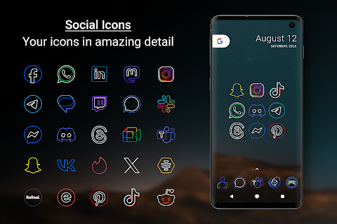 Outline Icons – Icon Pack screenshot