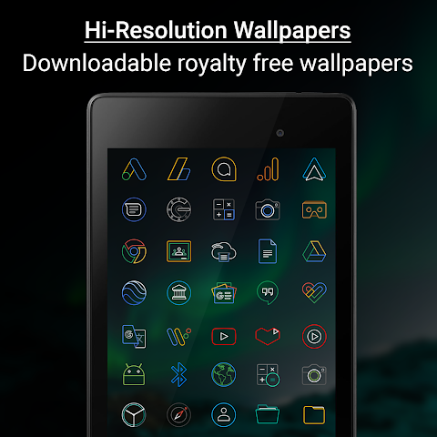 Outline Icons – Icon Pack screenshot