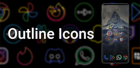 Outline Icons – Icon Pack screenshot