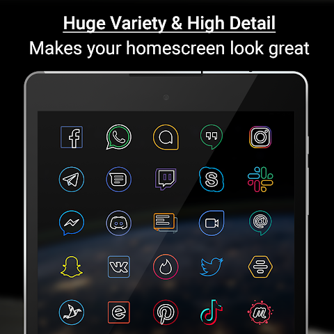 Outline Icons – Icon Pack screenshot