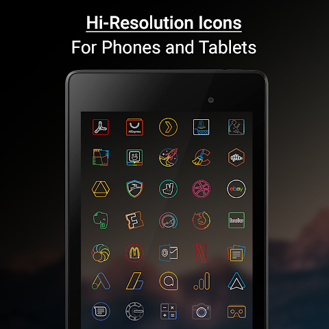 Outline Icons – Icon Pack screenshot