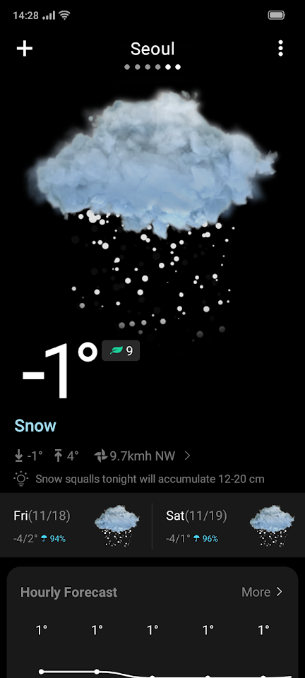 Live Weather Forecast: WeaSnap screenshot