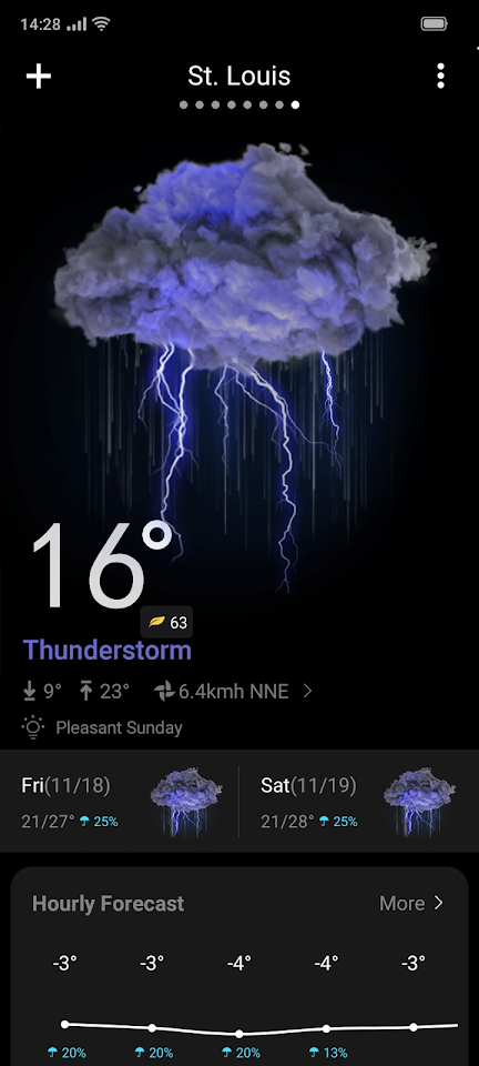 Live Weather Forecast: WeaSnap screenshot