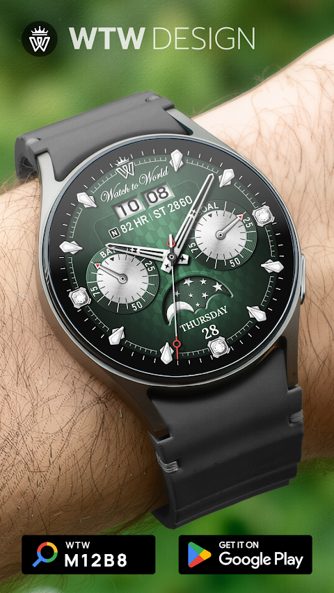 WTW M12B8 Classic watch face screenshot