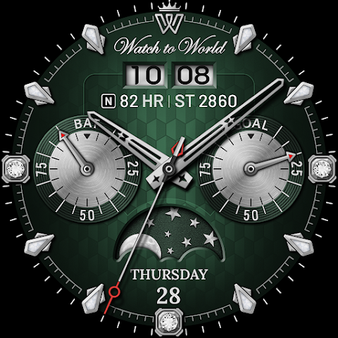 WTW M12B8 Classic watch face screenshot