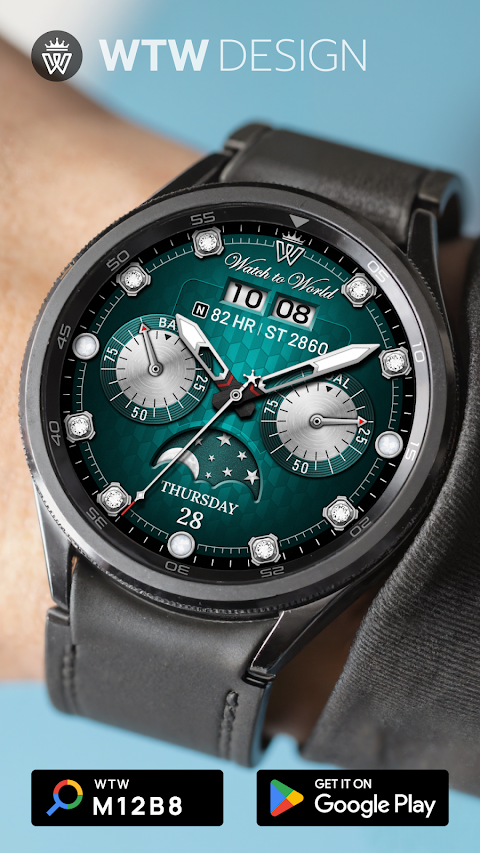 WTW M12B8 Classic watch face screenshot