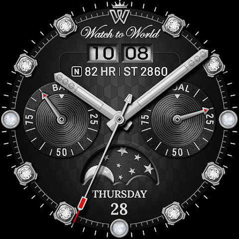 WTW M12B8 Classic watch face screenshot