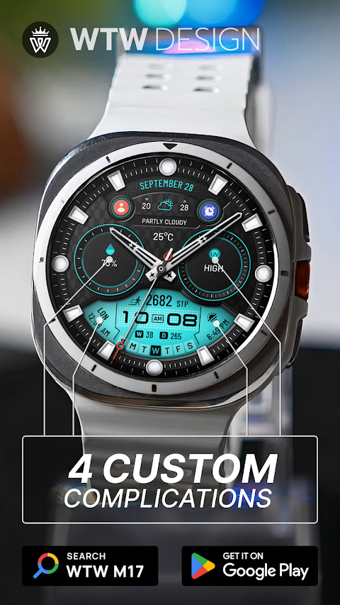 WTW M17 Hybrid Watch Face screenshot