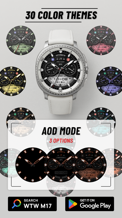 WTW M17 Hybrid Watch Face screenshot