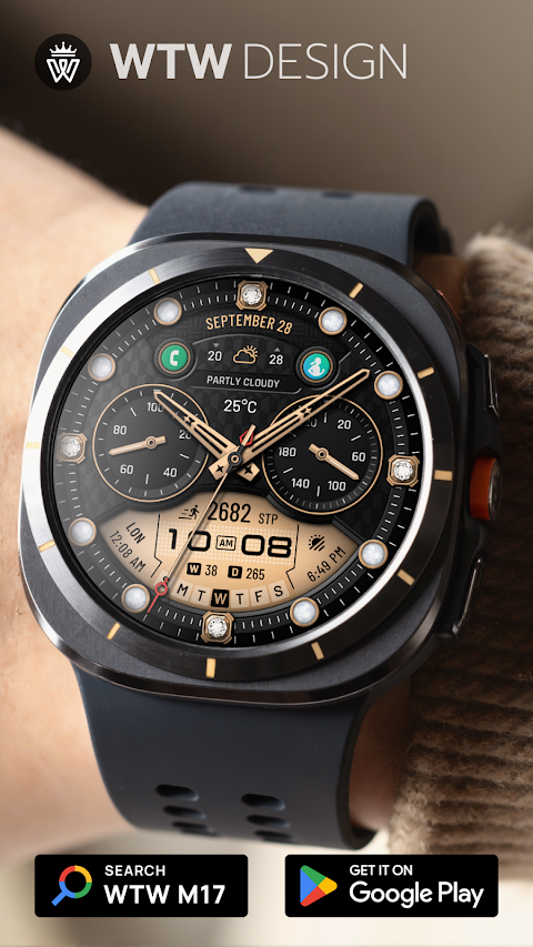 WTW M17 Hybrid Watch Face screenshot
