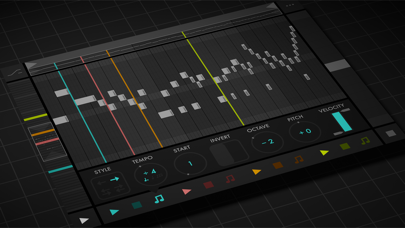 Fugue Machine : MIDI Sequencer screenshot