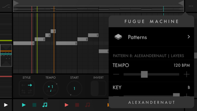 Fugue Machine : MIDI Sequencer screenshot
