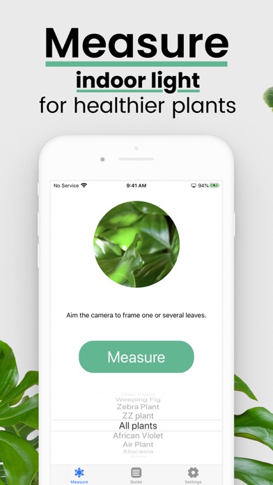 Plant Light Meter screenshot