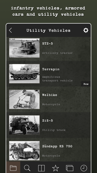 World War II Military Vehicles screenshot