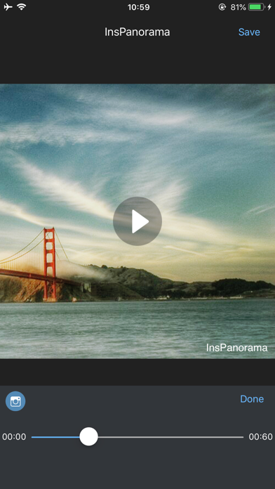 InsPanorama screenshot