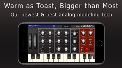 Kauldron Synthesizer screenshot