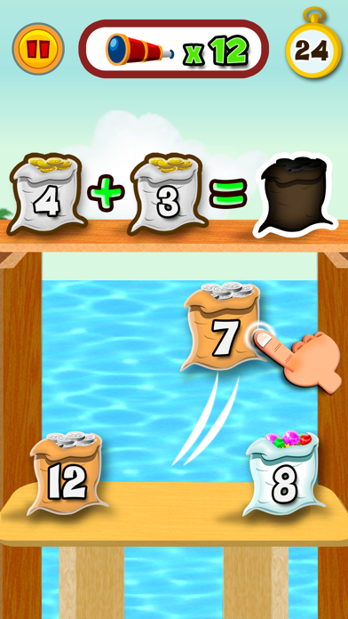 Math Land: Arithmetic for kids screenshot