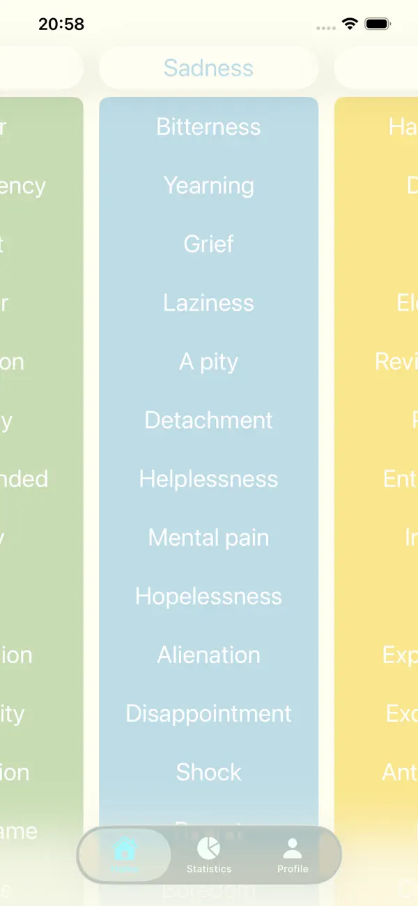 Emotions Diary screenshot