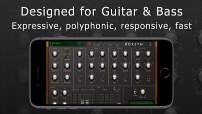 Roxsyn Guitar Synthesizer screenshot