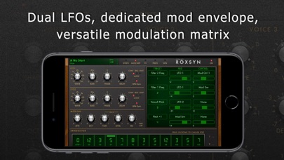 Roxsyn Guitar Synthesizer screenshot