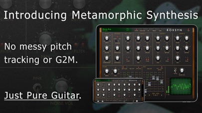 Roxsyn Guitar Synthesizer screenshot