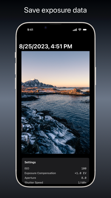 Luxilux Light Meter screenshot