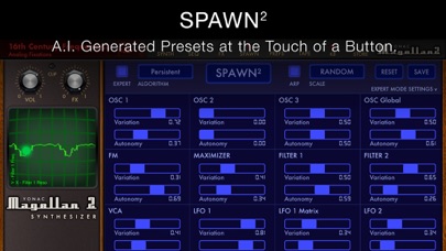 Magellan Synthesizer 2 screenshot