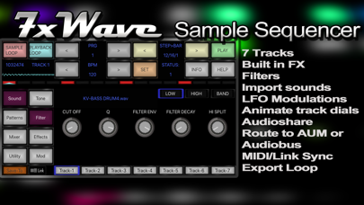 7XWAVE Sample Synth Loop Maker screenshot