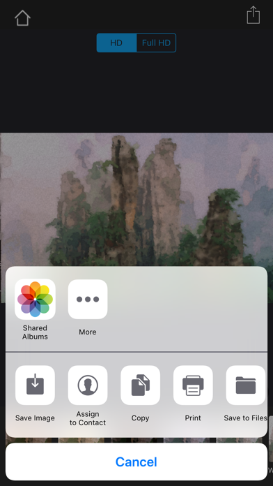 Watercolorizer-photo artist screenshot