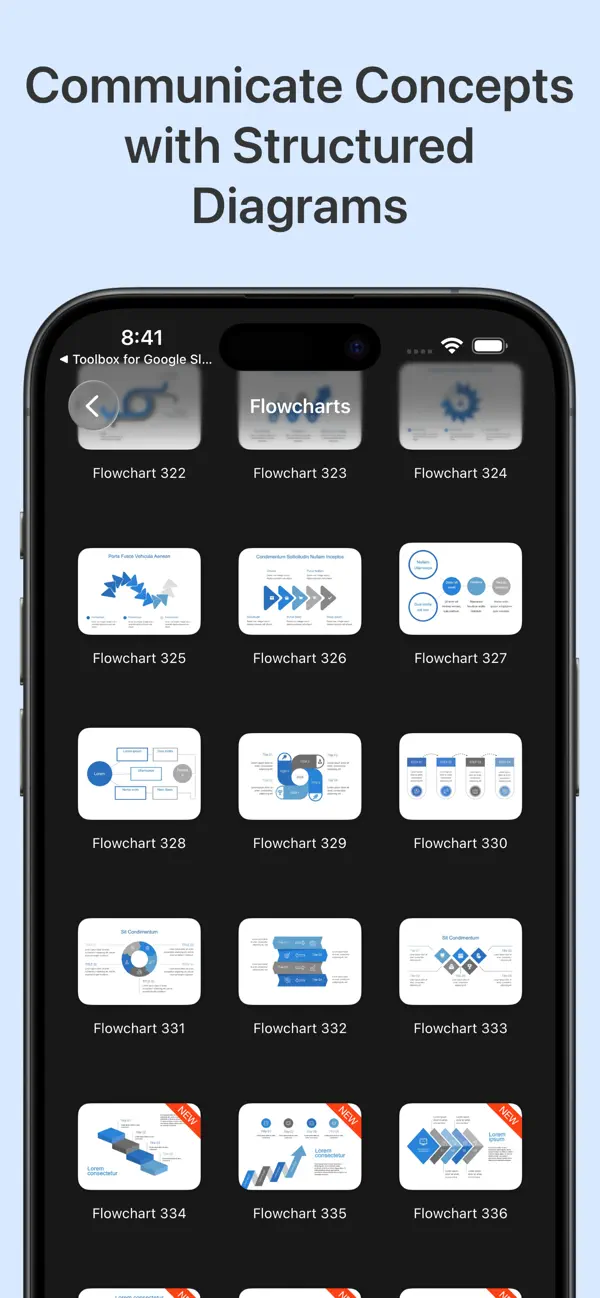 Designs for Google Documents screenshot