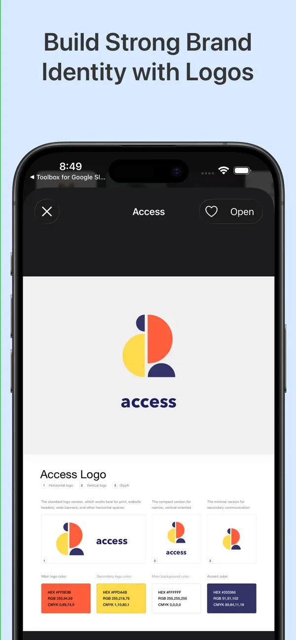 Designs for Google Documents screenshot