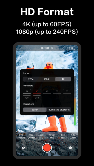 Deep Movie – Pro Video Camera screenshot