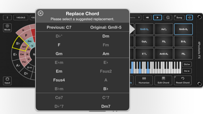 Progressions screenshot