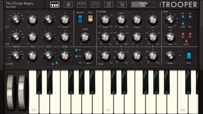 TROOPER Synthesizer screenshot