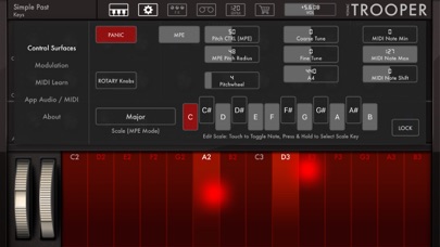 TROOPER Synthesizer screenshot