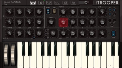 TROOPER Synthesizer screenshot