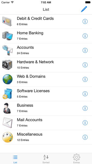 iPIN – Password Safe screenshot