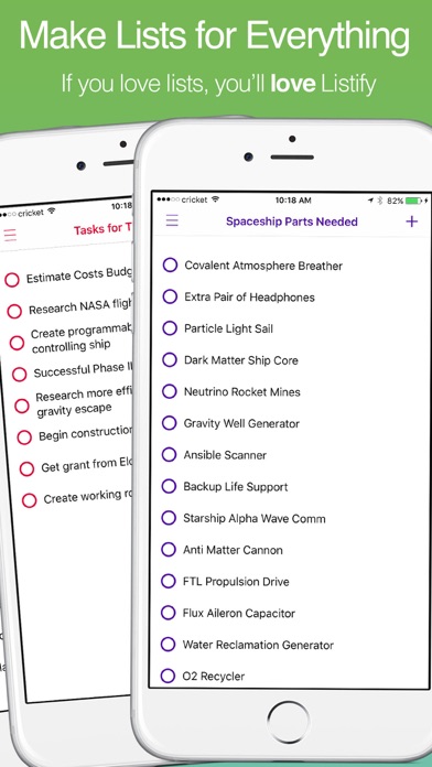 Listify – Task Planner screenshot