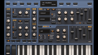Sunrizer synth screenshot
